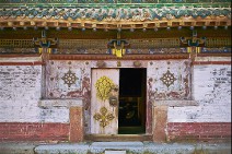 Buddhist Doorway - Mongolia